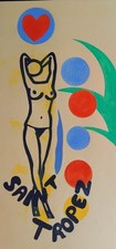 Beautiful contemporary paintin d'occasion  Expédié en Belgium