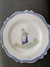 Assiette ancienne bretonne d'occasion  Dijon