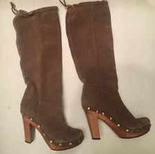tory burch shearling boots for sale  Lancaster