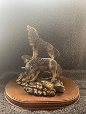 Wolf ornament for sale  LEICESTER