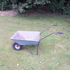 Sturdy metal wheelbarrow for sale  HIGH PEAK
