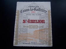 Etiquette vin chateau d'occasion  Quimperlé
