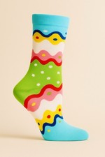 Chaussettes fun candy d'occasion  Saint-Gratien