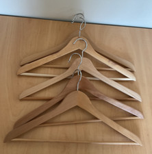 Wooden coat hangers for sale  BASILDON