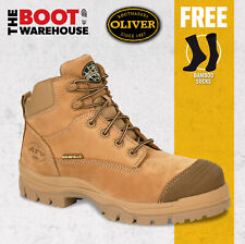Usado, Botas de trabalho Oliver Stone 45650z 130mm biqueira de segurança composta com zíper 45-650z NOVO ESTILO! comprar usado  Enviando para Brazil