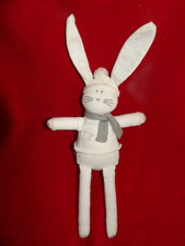 Doudou peluche lapin d'occasion  Épouville