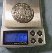 Belle médaille argent d'occasion  Saverdun