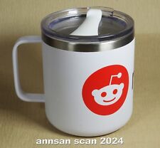 Taza cámper térmica aislada de acero inoxidable H2go 12 oz. Logotipo blanco de REDDIT segunda mano  Embacar hacia Argentina