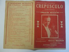 Partition crepusculo tango d'occasion  L'Isle-en-Dodon