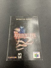 Resident Evil 2 Nintendo 64 N64 autêntico manual de instruções somente livreto comprar usado Resident Evil 2 Nintendo 64 N64 autêntico manual de instruções somente livreto comprar usado  Enviando para Brazil