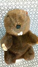 Peluche doudou marmotte d'occasion  Le Faouët