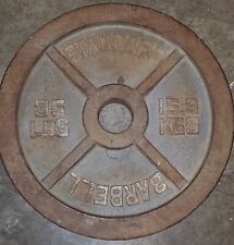 Vtg standard barbell for sale  Morongo Valley