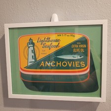 Framed anchovies lighthouse for sale  Florence