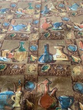 1950 barkcloth cotton for sale  SOUTHAMPTON