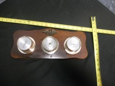 Wood wall barometer for sale  Northfield