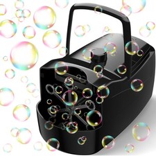 Máquina de bolhas, automática 18000+ por minuto soprador de bolhas grandes para crianças... comprar usado  Enviando para Brazil