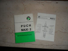 Puch maxi betriebsanleitung gebraucht kaufen  Tittling
