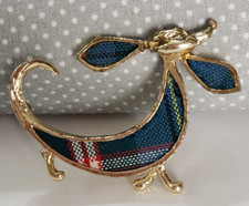Vtg goldtone plaid for sale  Roseburg