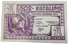 Peseta guerre civile d'occasion  Soyaux