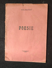Poesie ugo balboni usato  Albano Laziale