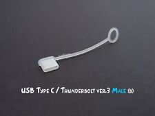 Usado, USB tipo C macho (lado do cabo) - tampa plugue tampa antipoeira (B) [3 peças] comprar usado  Enviando para Brazil