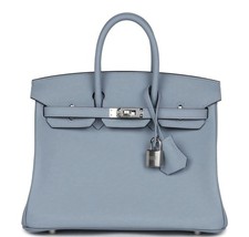 Hermès birkin blue for sale  GLASGOW