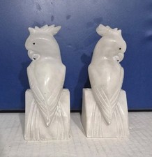Vintage alabaster cockatoo for sale  Schenectady