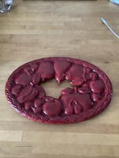 Plat fonte rouge d'occasion  Troyes