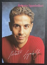 Roberto sgambelluri autogramm gebraucht kaufen  Berlin