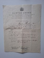 Gustav lohse hoflieferant gebraucht kaufen  Berlin