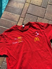 Camiseta Cardi B Offset McDonalds Tamanho Grande 2023 Funcionário Comida Vermelha Promo comprar usado  Enviando para Brazil