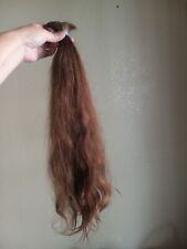 Corte de cabelo humano longo muito grosso, rabo de cavalo longo 20 a 21 polegadas ondulado comprar usado  Enviando para Brazil