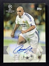 2016 Topps UEFA Champions League escaparate Roberto Carlos autógrafos automático #CLA-RC segunda mano  Embacar hacia Argentina