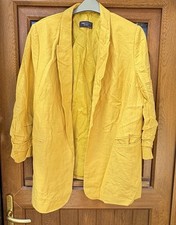 Ladies linen mustard for sale  UK