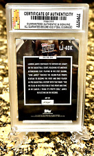 Usado, Lebron James Topps Ahora Graded “Gem-Mt 10” Career 40000 Puntos #LJ-40K ! COA comprar usado  Enviando para Brazil
