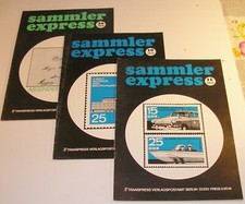 Sammlerexpress briefmarken zei gebraucht kaufen  Großschönau