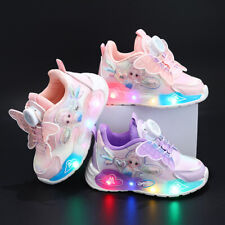 Sapatos esportivos femininos LED luminoso, tênis com iluminação intermitente com fivela rotativa , usado comprar usado  Enviando para Brazil