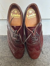 Loake mens brown for sale  MARKET HARBOROUGH
