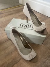 Faith leather shoes for sale  WIDNES