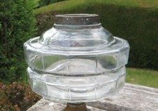Moulded clear glass for sale  BRIDGWATER