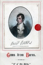 Burns related postcard for sale  EDINBURGH