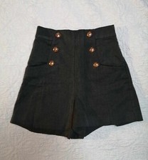 Jupe short grise d'occasion  Bourg-de-Thizy