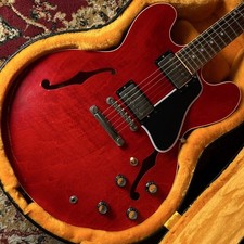 Guitarra elétrica Gibson Custom Shop 1961 ES-335 reedição vermelha comprar usado  Enviando para Brazil