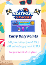 Mono_poly_Go Heatwave Racers Events - Serviço completo de pontos de transporte (30-45k pontos), usado comprar usado  Enviando para Brazil