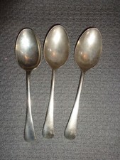 Vint. dessert spoons for sale  SOUTH SHIELDS