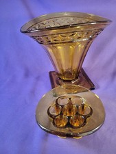 glass frog flower vase for sale  YEOVIL