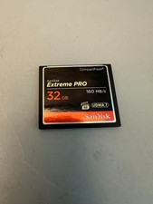 Cartão flash compacto Sandisk Extreme Pro 32GB CF memória digital 160MB/s para câmera comprar usado  Enviando para Brazil