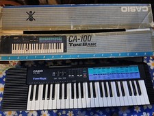 Usado, Casio CA-100 ToneBank 49 teclas teclado sintetizador eletrônico TESTADO FUNCIONA! comprar usado  Enviando para Brazil