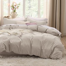 Bedsure khaki duvet for sale  Skokie