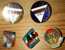 Pin badge police d'occasion  Metz-